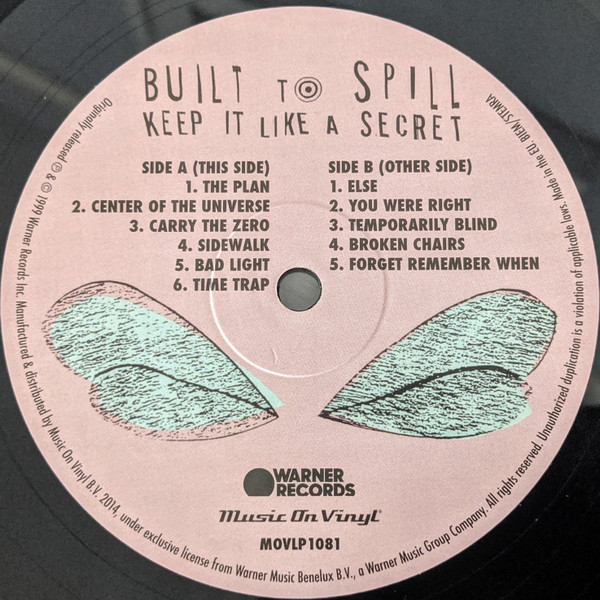 Built To Spill - Keep It Like A Secret | Music On Vinyl (MOVLP1081) - 3