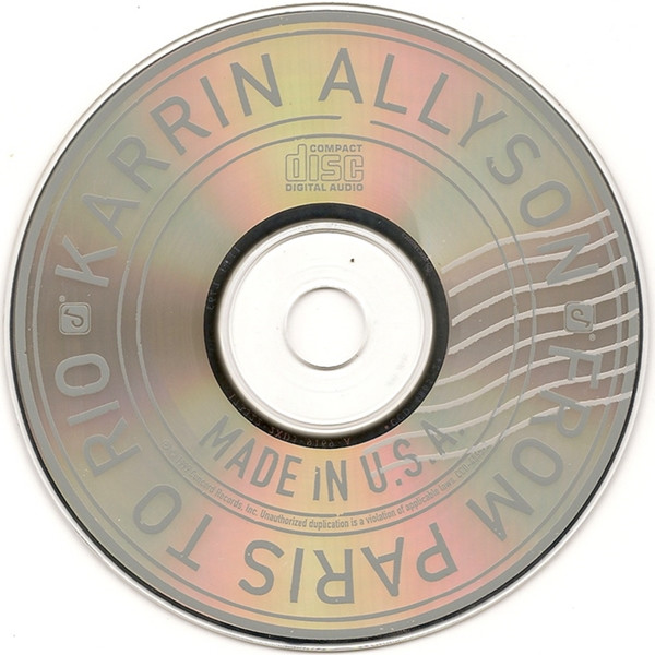Karrin Allyson - From Paris To Rio | Concord Records (CCD-4865-2) - 3