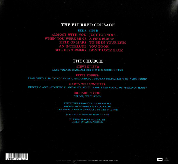 The Church - The Blurred Crusade | EMI (5895834) - 2 The Church - The Blurred Crusade | EMI (5895834) - 2