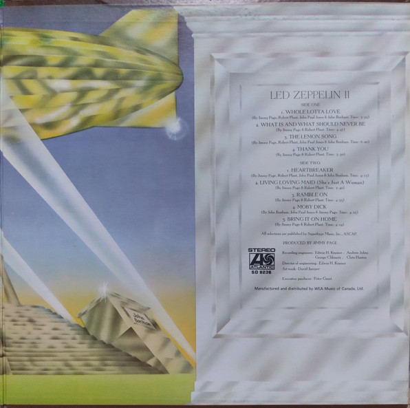 Led Zeppelin - Led Zeppelin II | Atlantic (SD 8236) - 3