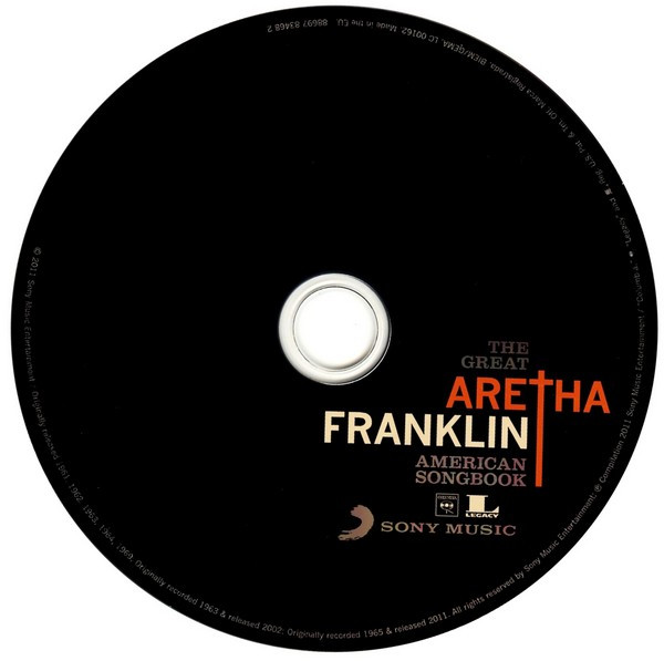 Aretha Franklin - The Great American Songbook | Legacy (88697 83468 2) - 3