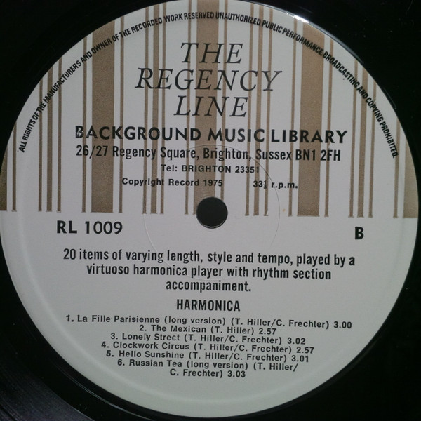 Various - Harmonica | Regency Line (RL 1009) - 4 Various - Harmonica | Regency Line (RL 1009) - 4