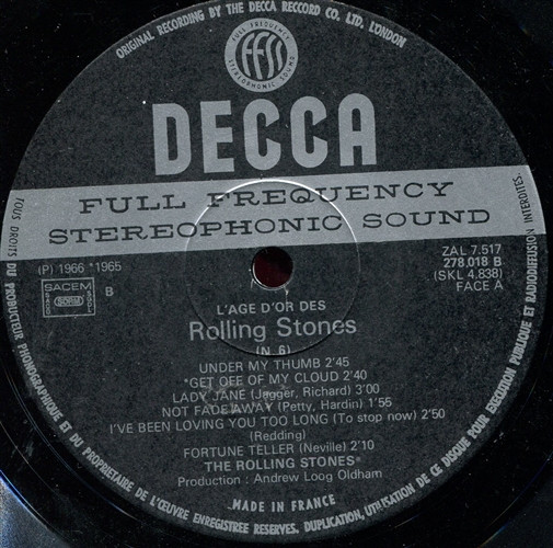 The Rolling Stones - «L'âge D'or» Des Rolling Stones - Vol. 6 - Got Live (If You Want It) | Decca (278.018) - 2
