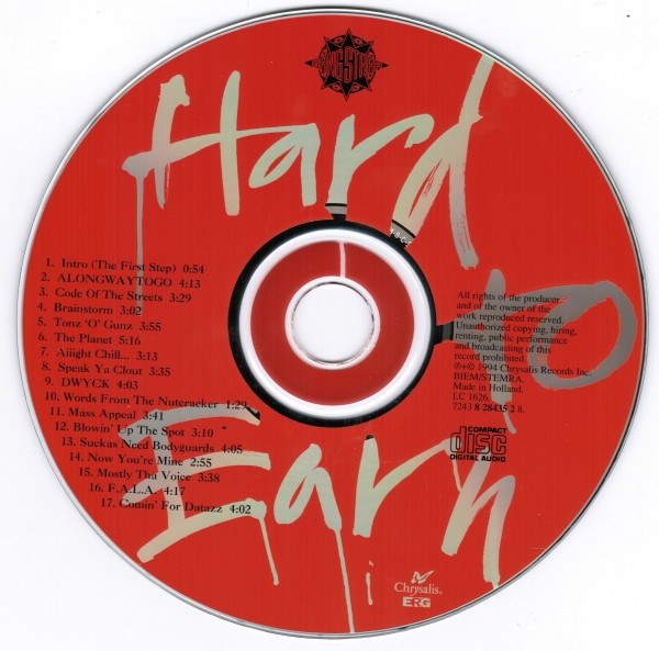 Gang Starr - Hard To Earn | Chrysalis (7243 8 28435 2 8) - 3