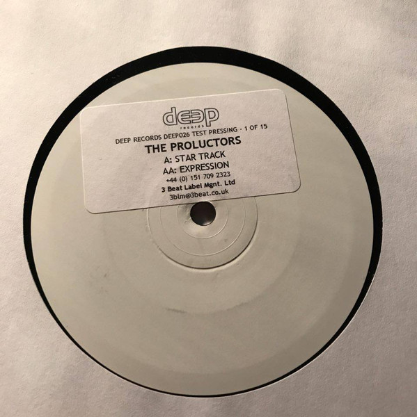 Proluctors - Expression EP | Deep Records (DEEP026) - main