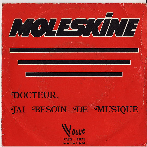 Moleskine - Docteur J'ai Besoin De Musique / Je Suis Née Libre | Vogue (VATS 3071)