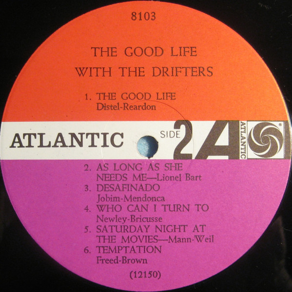 The Drifters - The Good Life With The Drifters | Atlantic (8103) - 4