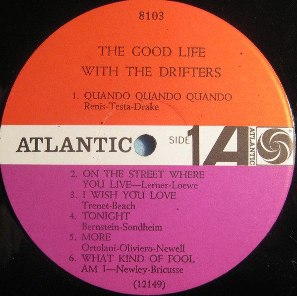 The Drifters - The Good Life With The Drifters | Atlantic (8103) - 3