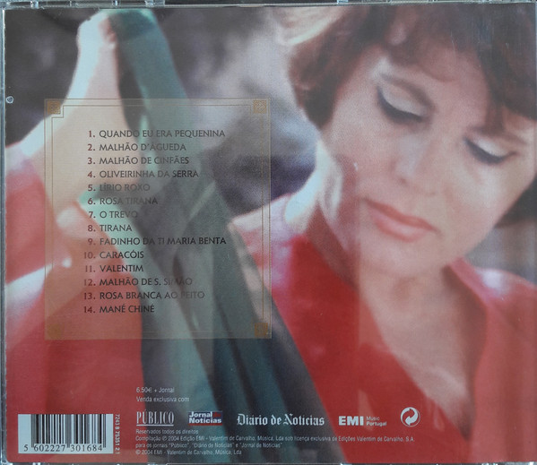 Amália Rodrigues - Amália Portugal | EMI-Valentim De Carvalho, Música Lda. (7243 8 75351 2 1) - 2