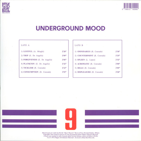 Unknown Artist - Underground Mood | Holy Basil Records (HBR-004) - 2 Unknown Artist - Underground Mood | Holy Basil Records (HBR-004) - 2