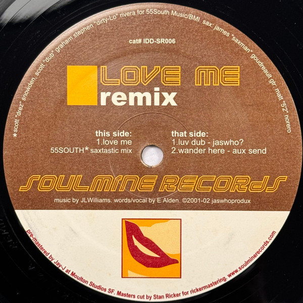 Jaswho? - Love Me | Soulmine Records (IDD- SR006) - main