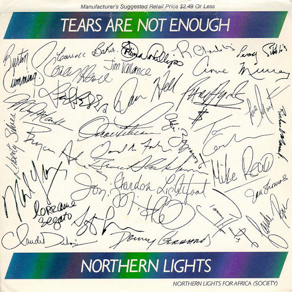 Northern Lights - Tears Are Not Enough | Columbia (7BEN-7073) - main