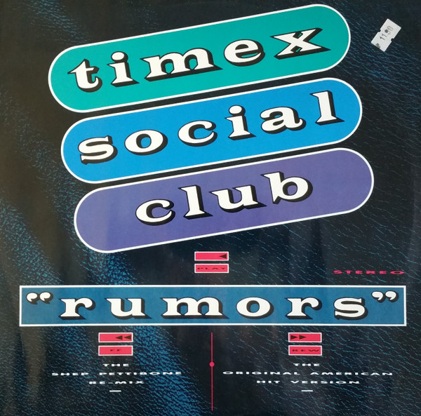 Timex Social Club - Rumors | Cooltempo (COOLX 133) - main