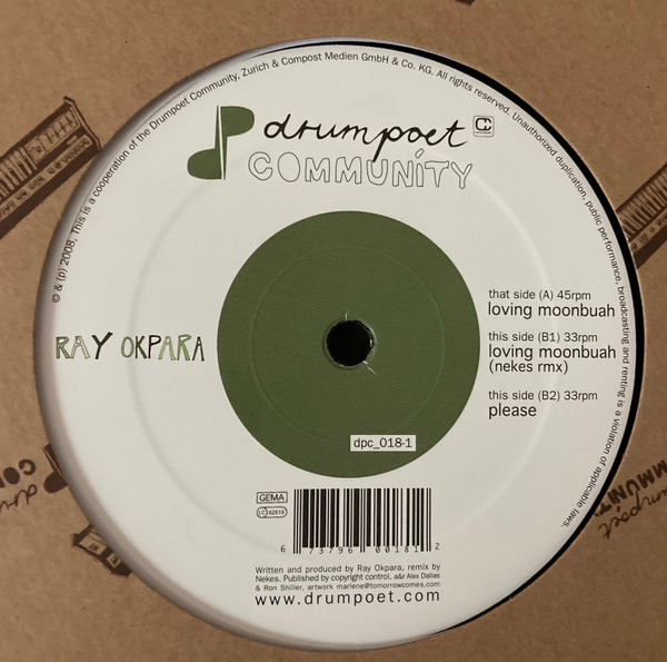 Ray Okpara - Loving Moonbuah | Drumpoet Community (dpc_018-1)