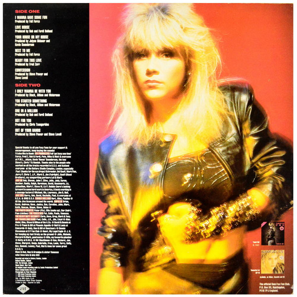 Samantha Fox - I Wanna Have Some Fun | Jive (ZL 71929) - 2