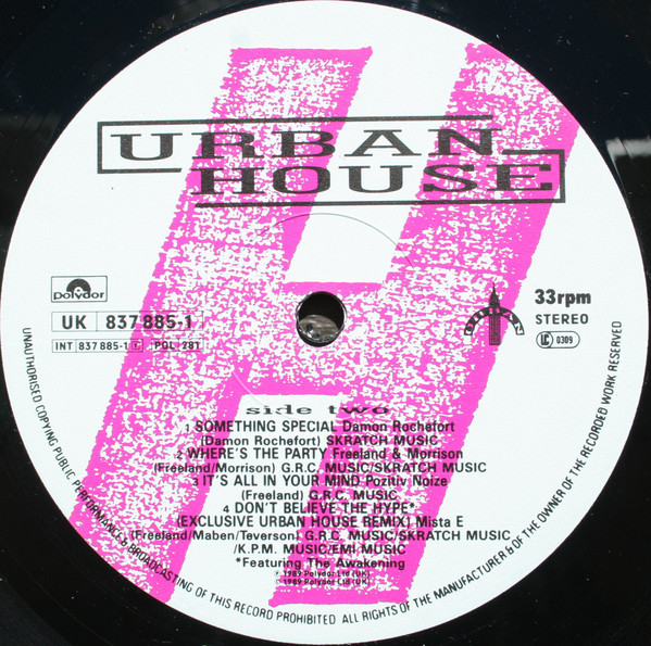 Various - Urban House | Urban (837 885-1) - 2