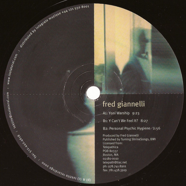 Fred Giannelli - Yoni Warship | Tektite Recordings (tite-07) - main