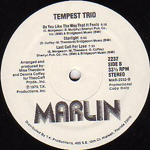Tempest Trio - Tempest Trio | Marlin (MARLIN 2232) - 3 Tempest Trio - Tempest Trio | Marlin (MARLIN 2232) - 3