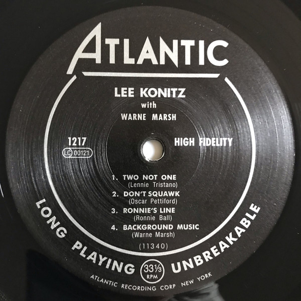 Lee Konitz With Warne Marsh - Lee Konitz With Warne Marsh | Speakers Corner Records (1217) - 4