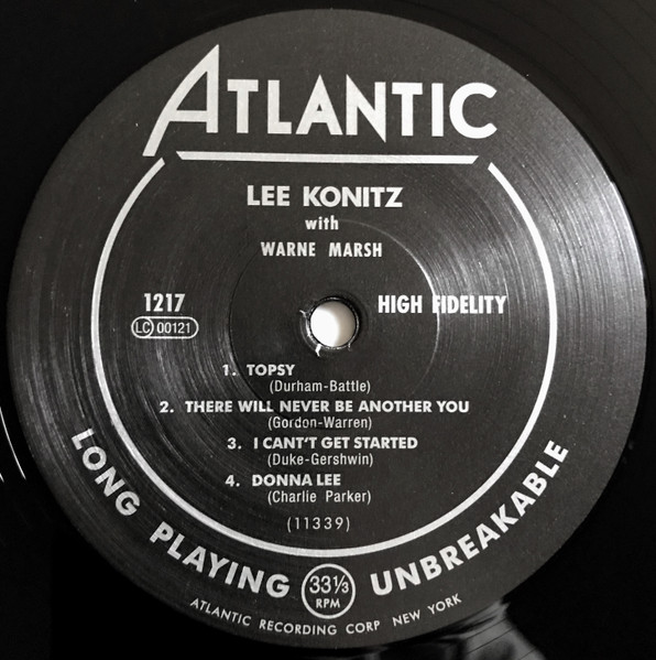 Lee Konitz With Warne Marsh - Lee Konitz With Warne Marsh | Speakers Corner Records (1217) - 3