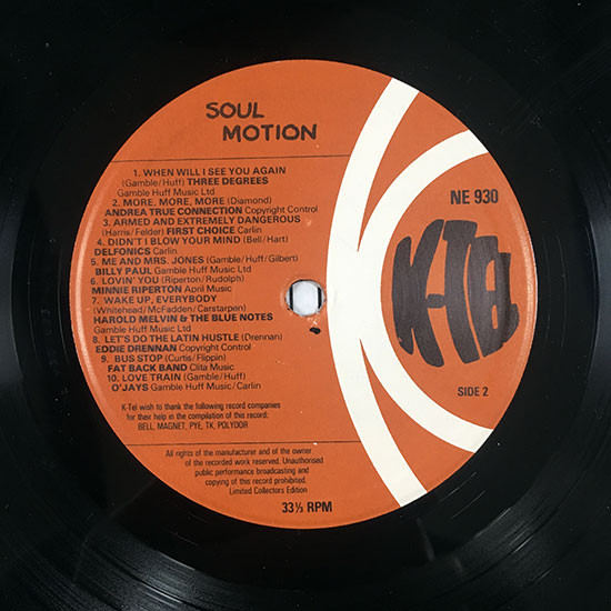 Various - Soul Motion | K-Tel (NE930) - 4