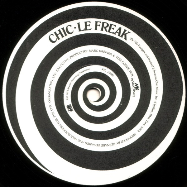 Chic - Le Freak (Disco Version) | Atlantic (ATL 20126) - 3 Chic - Le Freak (Disco Version) | Atlantic (ATL 20126) - 3