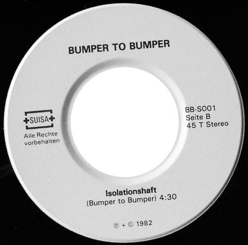Bumper To Bumper - Frau Vergewaltigt - Mann Lebt / Isolationshaft | Not On Label (Bumper To Bumper Self-released) (BB-S001) - 3 Bumper To Bumper - Frau Vergewaltigt - Mann Lebt / Isolationshaft | Not On Label (Bumper To Bumper Self-released) (BB-S001) - 3