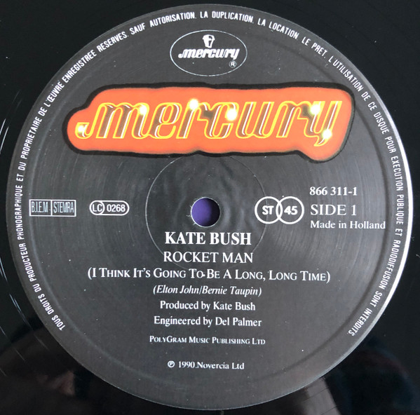 Kate Bush - Rocket Man / Candle In The Wind | Mercury (TRIB 2 12) - 3