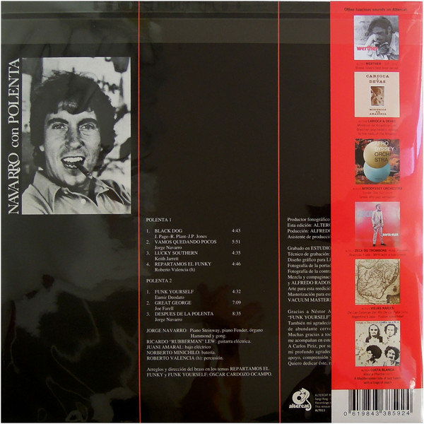 Jorge Navarro - Navarro Con Polenta | Altercat Records (ALT011) - 3