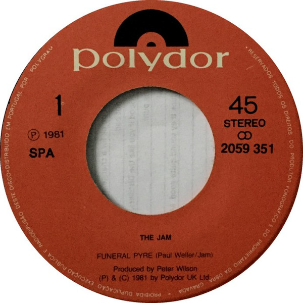 The Jam - Funeral Pyre | Polydor (2059 351) - 2
