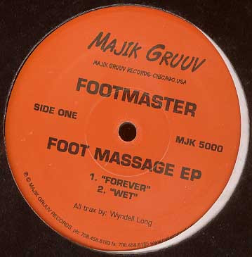 Foot Master - Foot Massage EP | Majik Gruuv (MJK 5000) - main