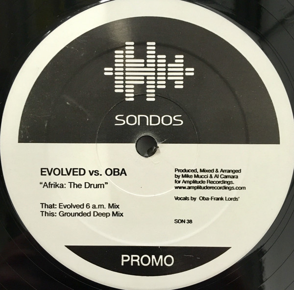 Evolved vs. Oba Frank Lords - Afrika: The Drum | Sondos (SON 38)