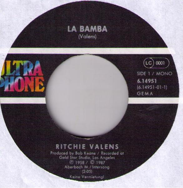 Ritchie Valens - La Bamba / Framed | Ultraphone (6.14951) - 3