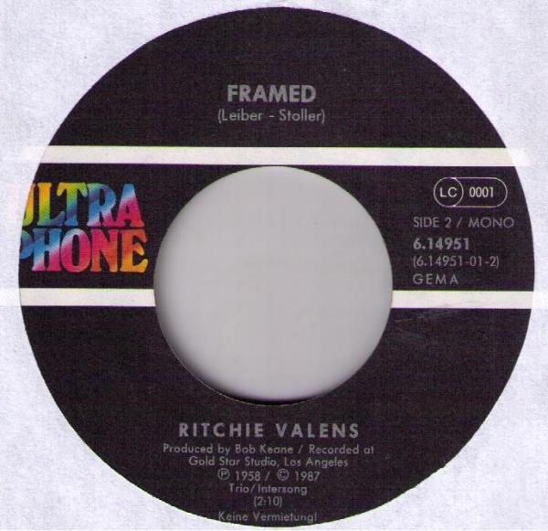 Ritchie Valens - La Bamba / Framed | Ultraphone (6.14951) - 4