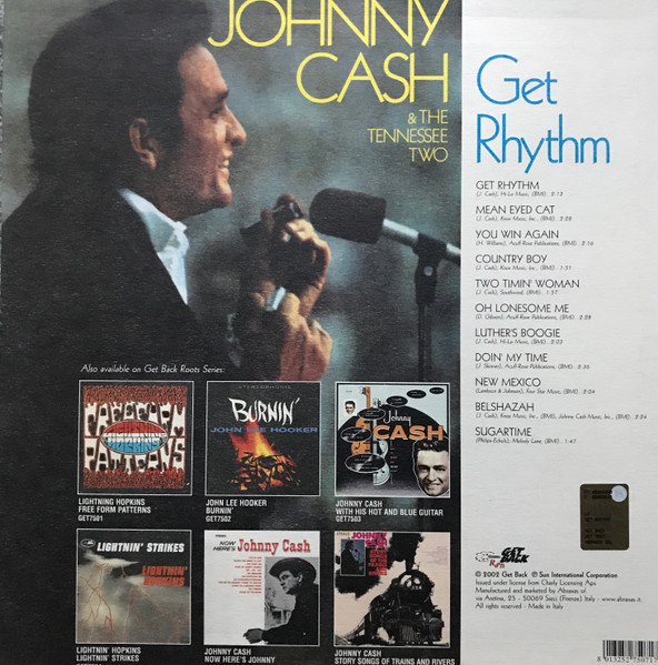 Johnny Cash & The Tennessee Two - Get Rhythm | Get Back Roots (GET 7507) - 2 Johnny Cash & The Tennessee Two - Get Rhythm | Get Back Roots (GET 7507) - 2