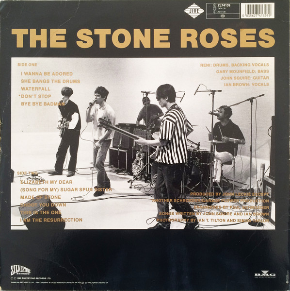 The Stone Roses - The Stone Roses | Silvertone Records (ZL74139) - 2