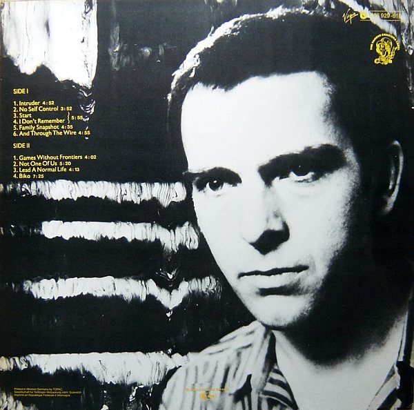 Peter Gabriel - Peter Gabriel | Charisma (206 929-610) - 2