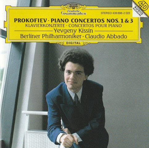 Sergei Prokofiev , Yevgeny Kissin , Berliner Philharmoniker , Claudio Abbado - Piano Concertos Nos 1 & 3 = Klavierkonzerte = Concertos Pour Piano | Deutsche Grammophon (439 898-2) Sergei Prokofiev , Yevgeny Kissin , Berliner Philharmoniker , Claudio Abbado - Piano Concertos Nos 1 & 3 = Klavierkonzerte = Concertos Pour Piano | Deutsche Grammophon (439 898-2)