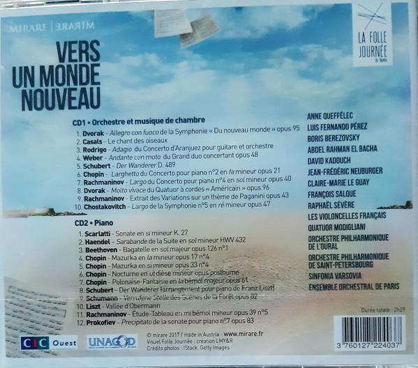 Various - La Folle Journée De Nantes - Vers Un Monde Nouveau | Mirare (MIR 402) - 2