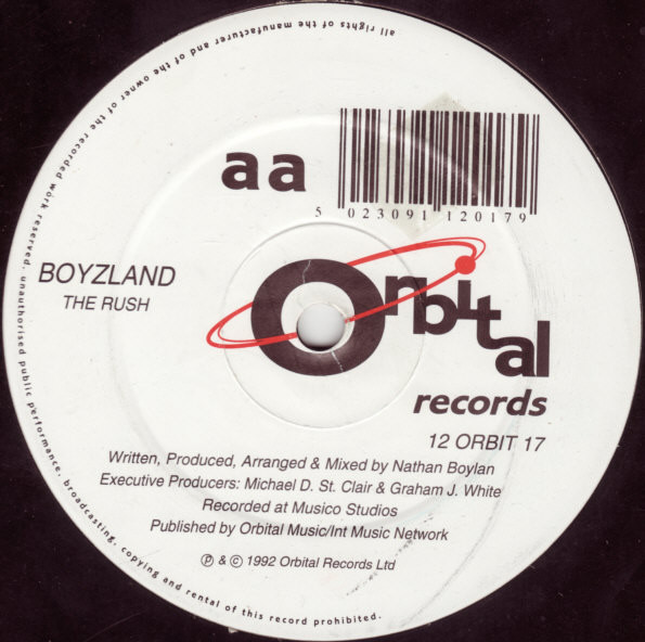 Boyzland - Higher | Orbital Records (12 ORBIT 17) - 2 Boyzland - Higher | Orbital Records (12 ORBIT 17) - 2