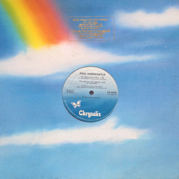 Paul Hardcastle - 19 (12") [Vinyl] | Chrysalis (CS 42875) - 4