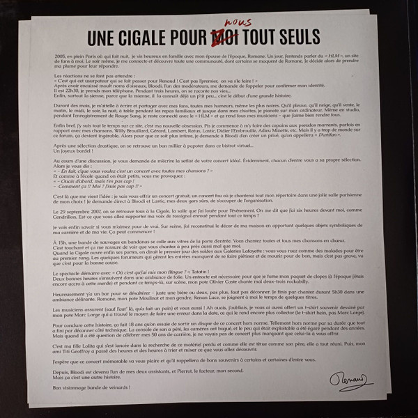 Renaud - Live À La Cigale | Parlophone (5021732628350) - 4 Renaud - Live À La Cigale | Parlophone (5021732628350) - 4