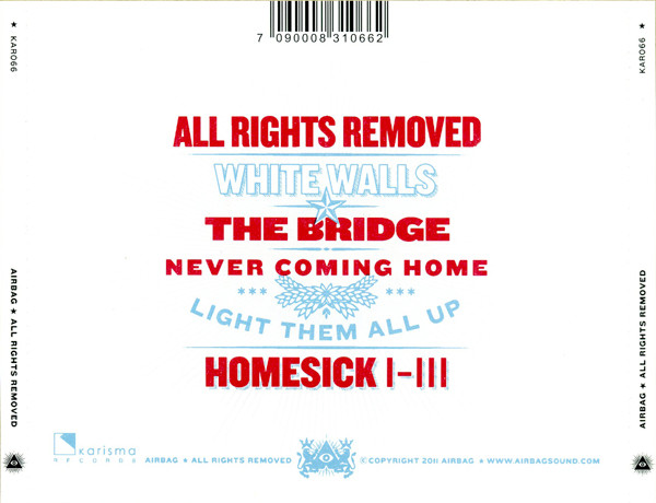 Airbag - All Rights Removed | Karisma Records (KAR066) - 2 Airbag - All Rights Removed | Karisma Records (KAR066) - 2