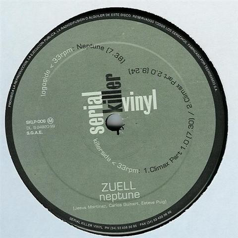 Zuell - Neptune | Serial Killer Vinyl (SK-006) - 2