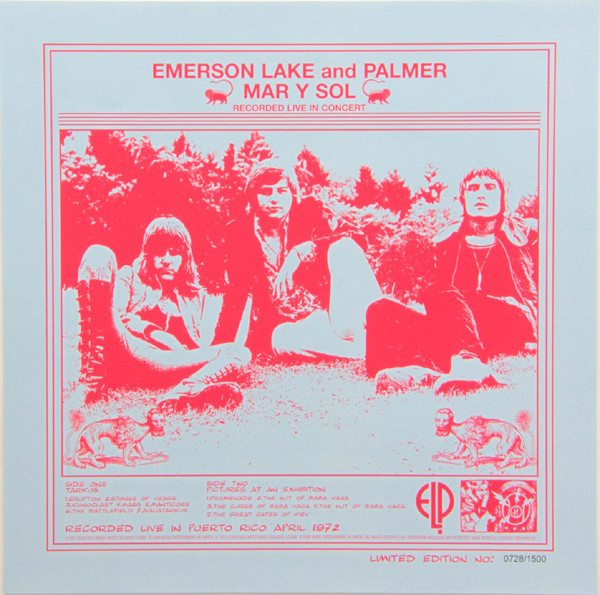 Emerson, Lake & Palmer - Mar Y Sol - Recorded Live In Concert | Sony Music (88697895791)