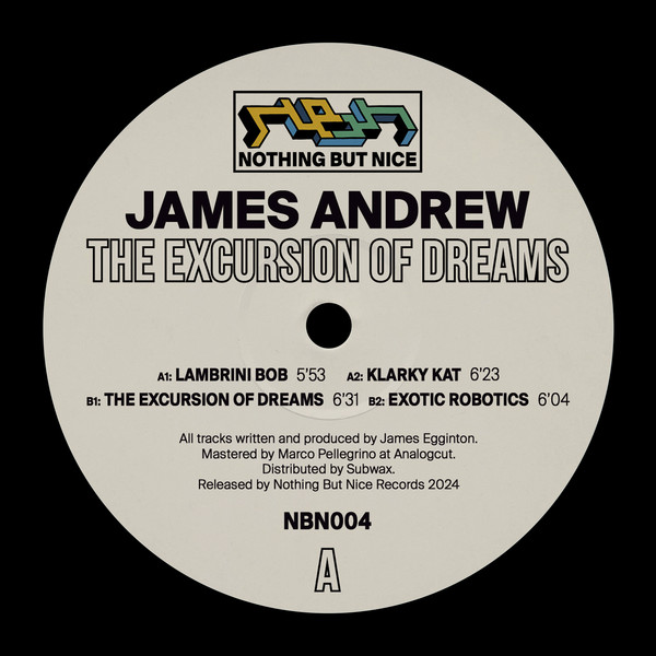 James Andrew - The Excursion Of Dreams | Nothing But Nice Records (NBN004)