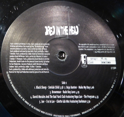 Various - Dred In The Head | Mercury (522 243-1) - 4