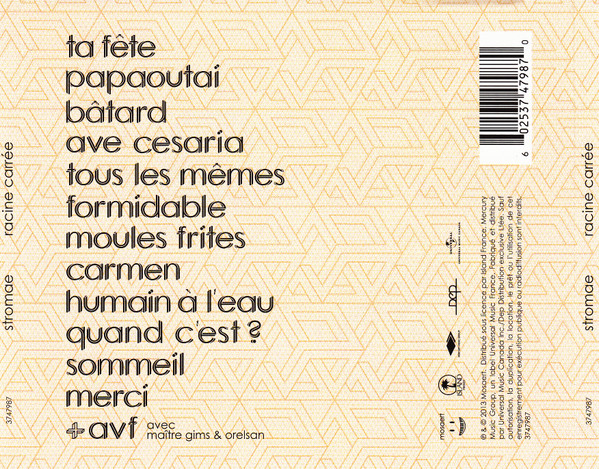 Stromae - Racine Carrée | Mosaert (3747987) - 2