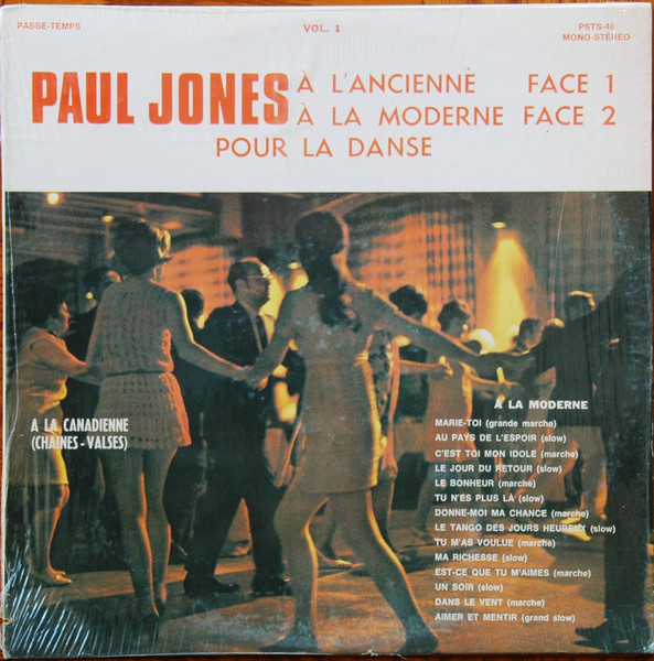 Unknown Artist - Paul Jones À L'Ancienne, À La Moderne, Vol.1 | Passe-Temps (PSTS-46) - main Unknown Artist - Paul Jones À L'Ancienne, À La Moderne, Vol.1 | Passe-Temps (PSTS-46) - main