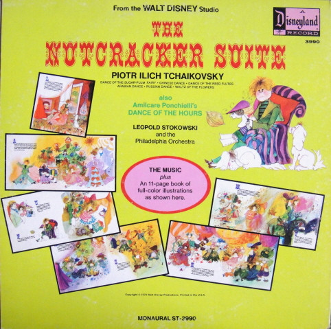 Pyotr Ilyich Tchaikovsky / Amilcare Ponchielli - The Nutcracker Suite / Dance Of The Hours | Disneyland (ST-3990) - main